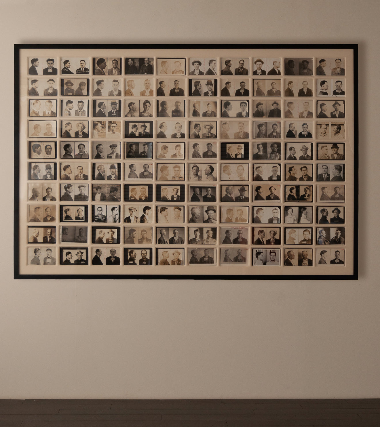 '100 Guys Who Should've Listened to Mom' Framed Mugshots