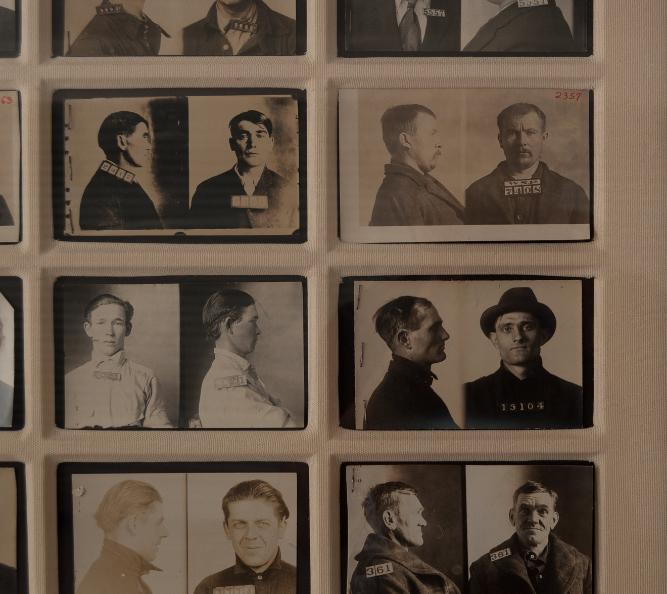 '100 Guys Who Should've Listened to Mom' Framed Mugshots