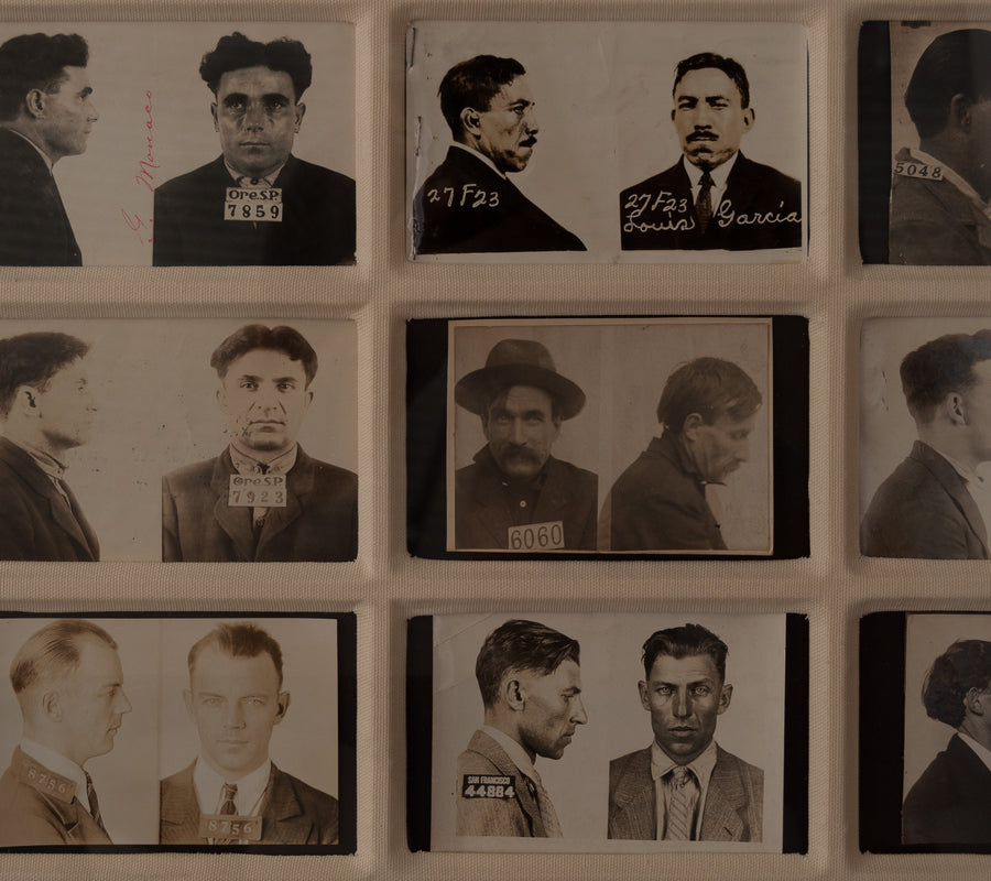 '100 Guys Who Should've Listened to Mom' Framed Mugshots