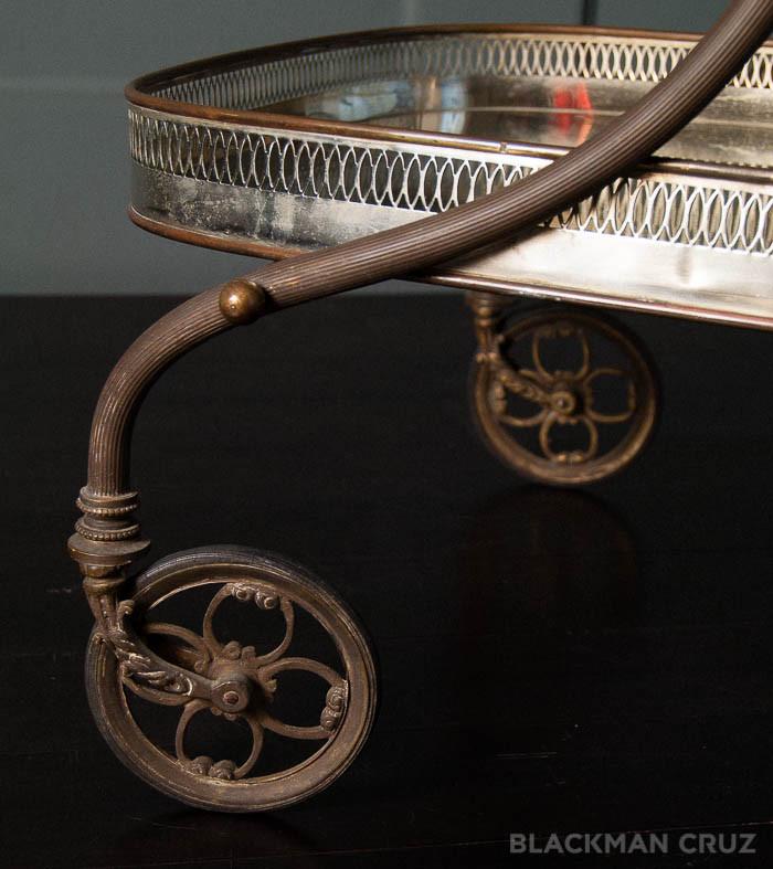 Bar Cart with Removable Tray