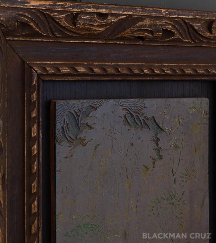 Framed Print Plate of Palenque