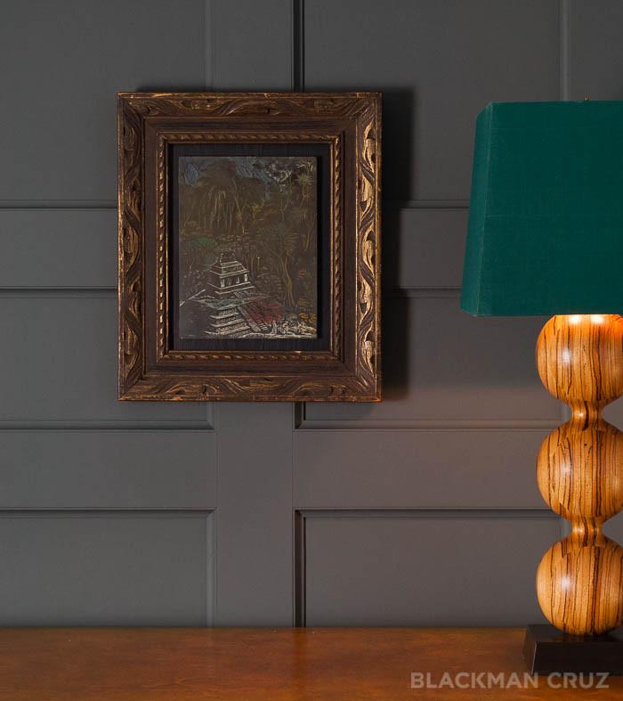 Framed Print Plate of Palenque