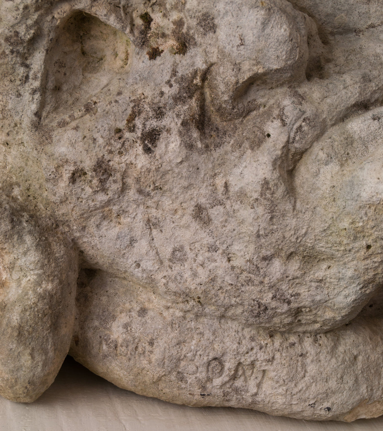19th Century Grotesque Stone Mask