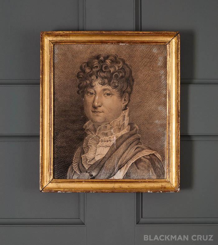 Graphite Portrait of an Androgynous Woman