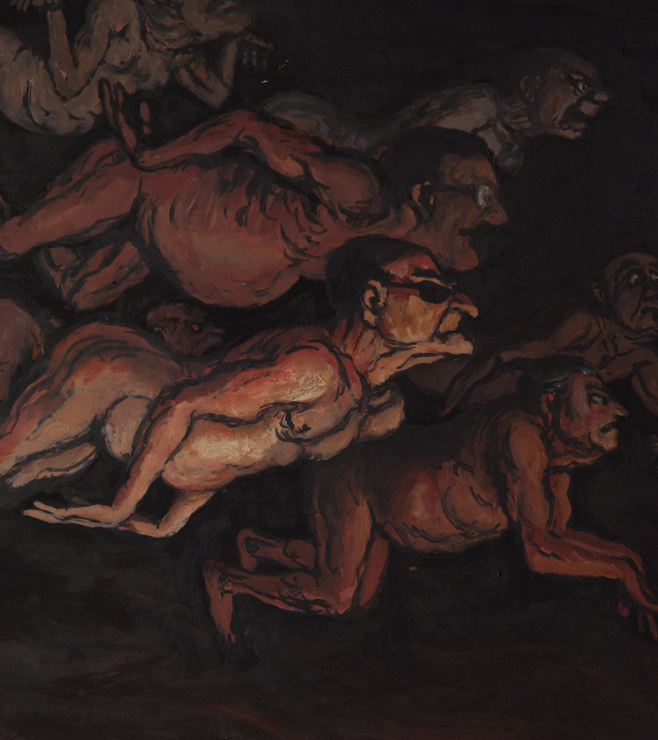 Dream Scene, Acrylic Painting on Board