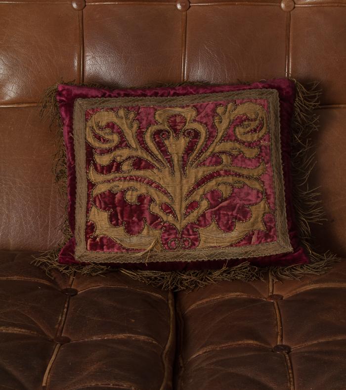 Aantique Embroidered Pillows, SMALL