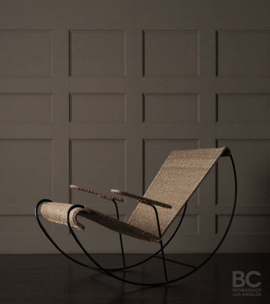 Acapulco Rocker in Grass Weaving