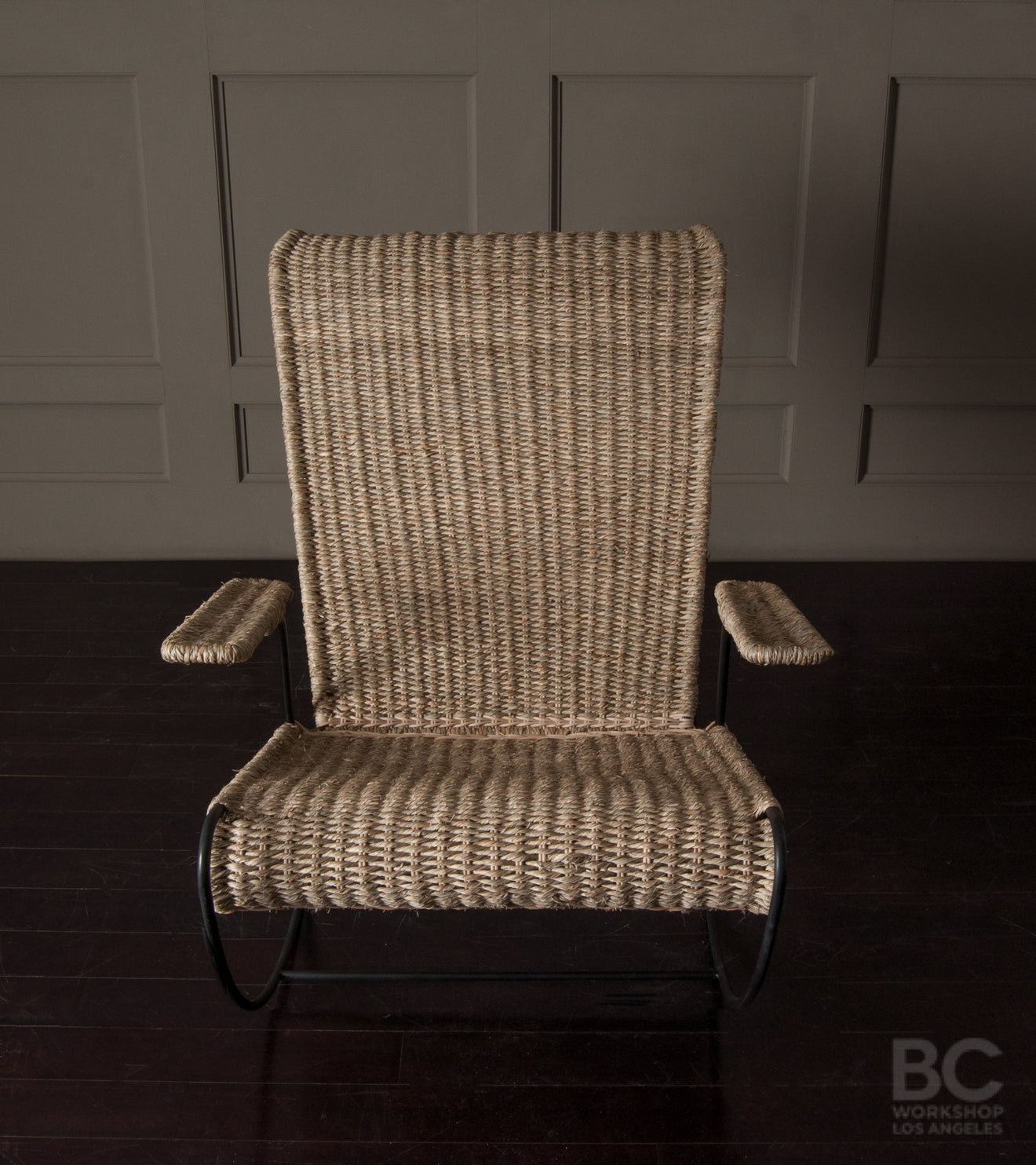 Acapulco Rocker in Grass Weaving