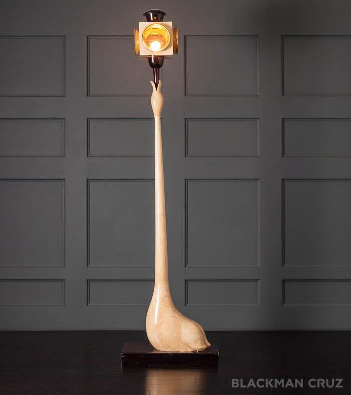 Aldo Tura Floor Lamp