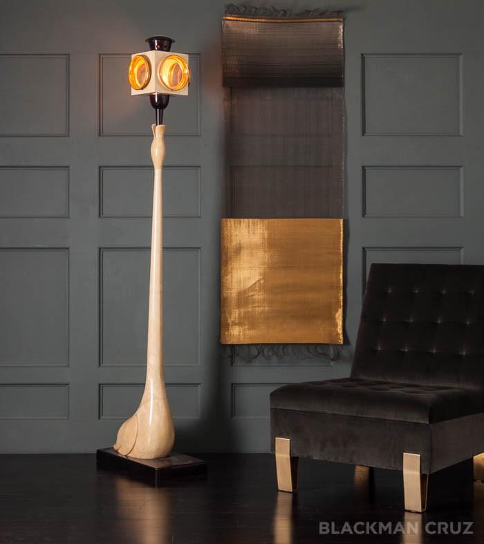 Aldo Tura Floor Lamp
