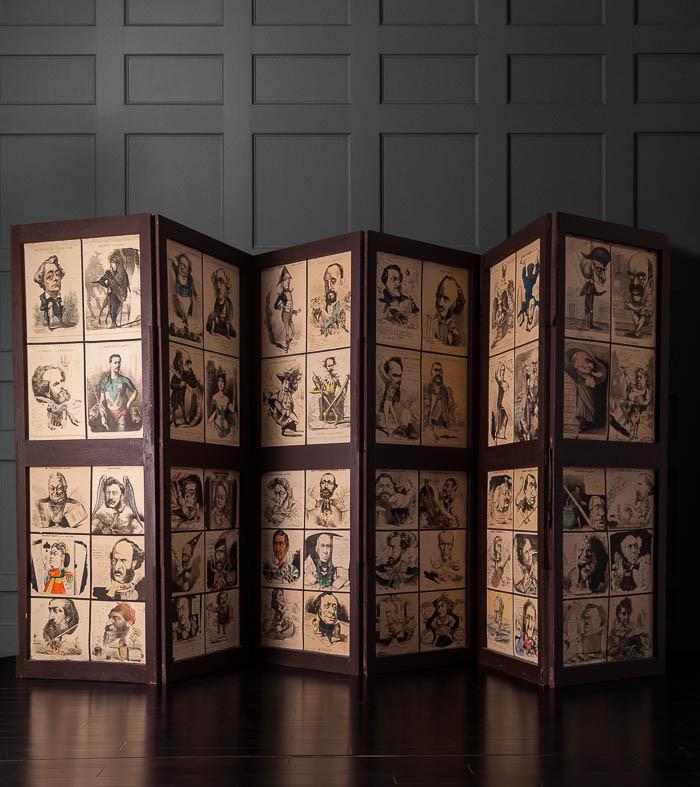 French Caricature Screen