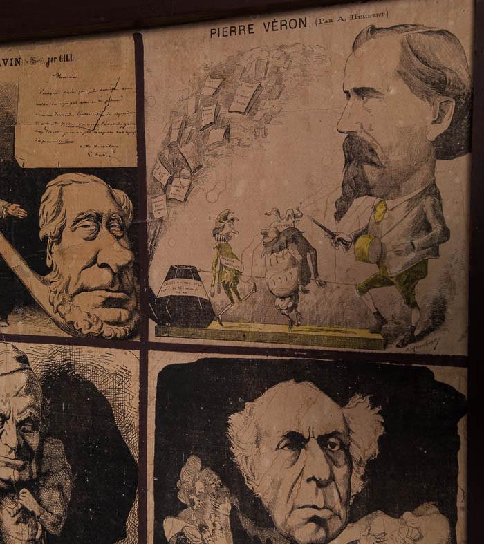 French Caricature Screen