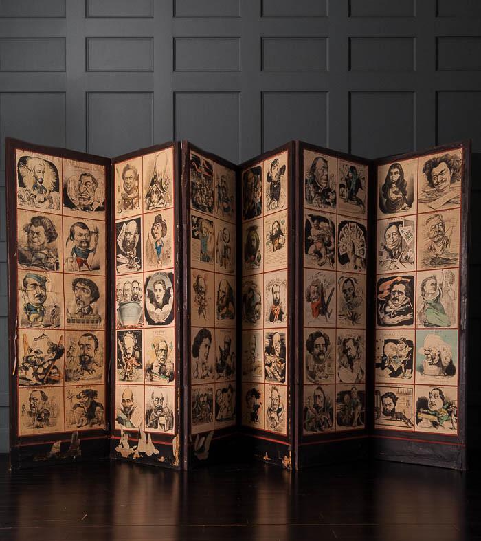 French Caricature Screen