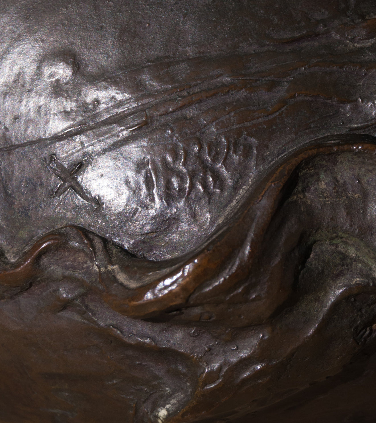 Austrian Symbolist Style Dragon Bowl