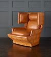 Wingback Lounge Chair, Tan