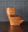 Wingback Lounge Chair, Tan