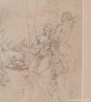 Bacchanalia Graphite Drawing