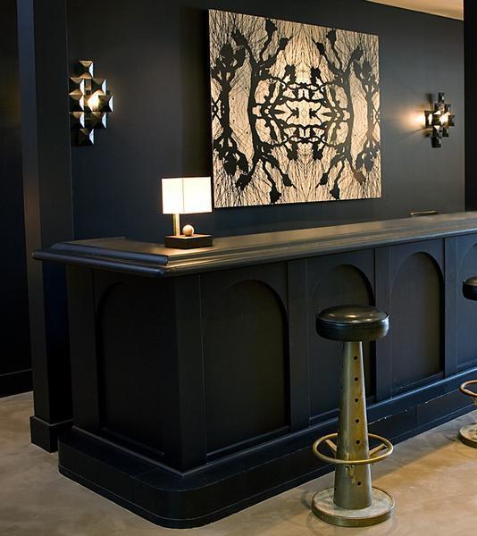 3-Squared Sconce, Black