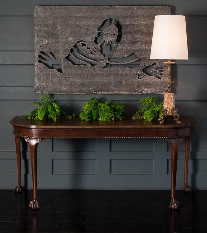 Bronze and Marble Classical Table Lamp