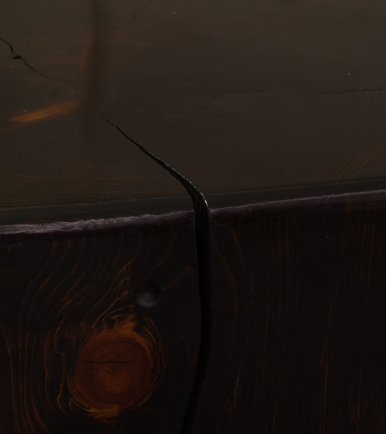 Pentagon Side Table by Dan Pollock