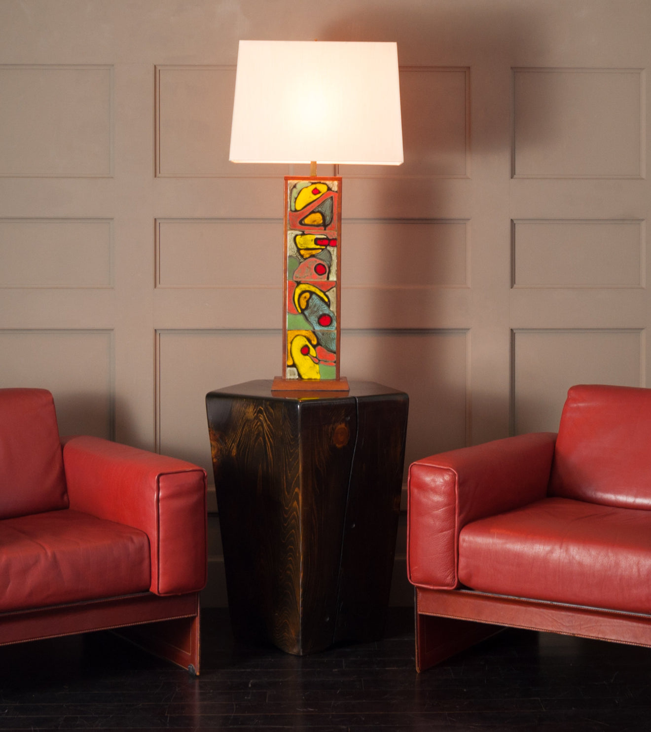 Pentagon Side Table by Dan Pollock