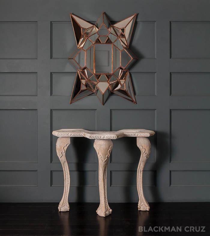 'Videl' Multi-Faceted Mirror in the Mudejar Style by Mike Diaz