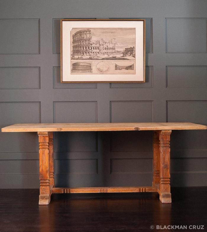 Engraving of Colosseum in Rome