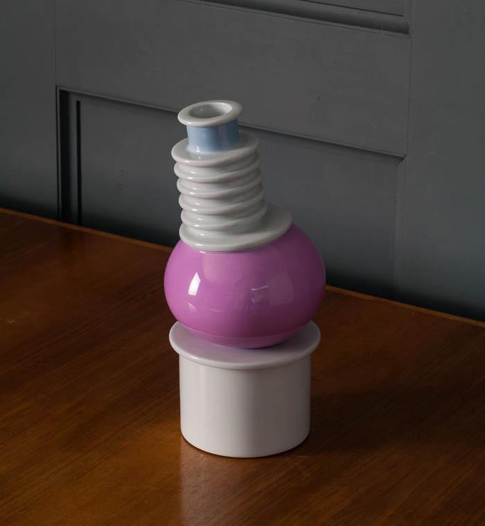 Nile Porcelain by Vase Ettore Sottsass