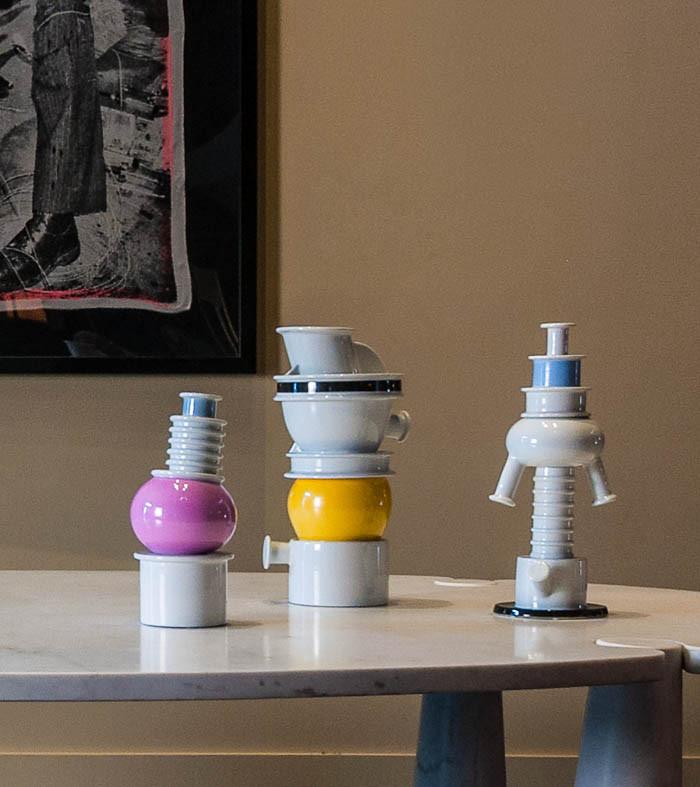 Tigris Porcelain Vase by Ettore Sottsass