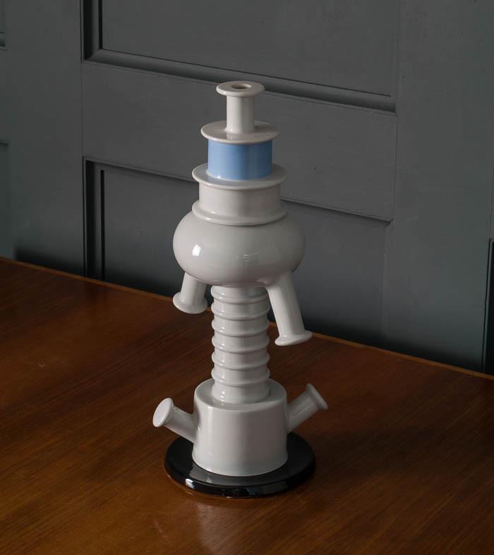 Tigris Porcelain Vase by Ettore Sottsass