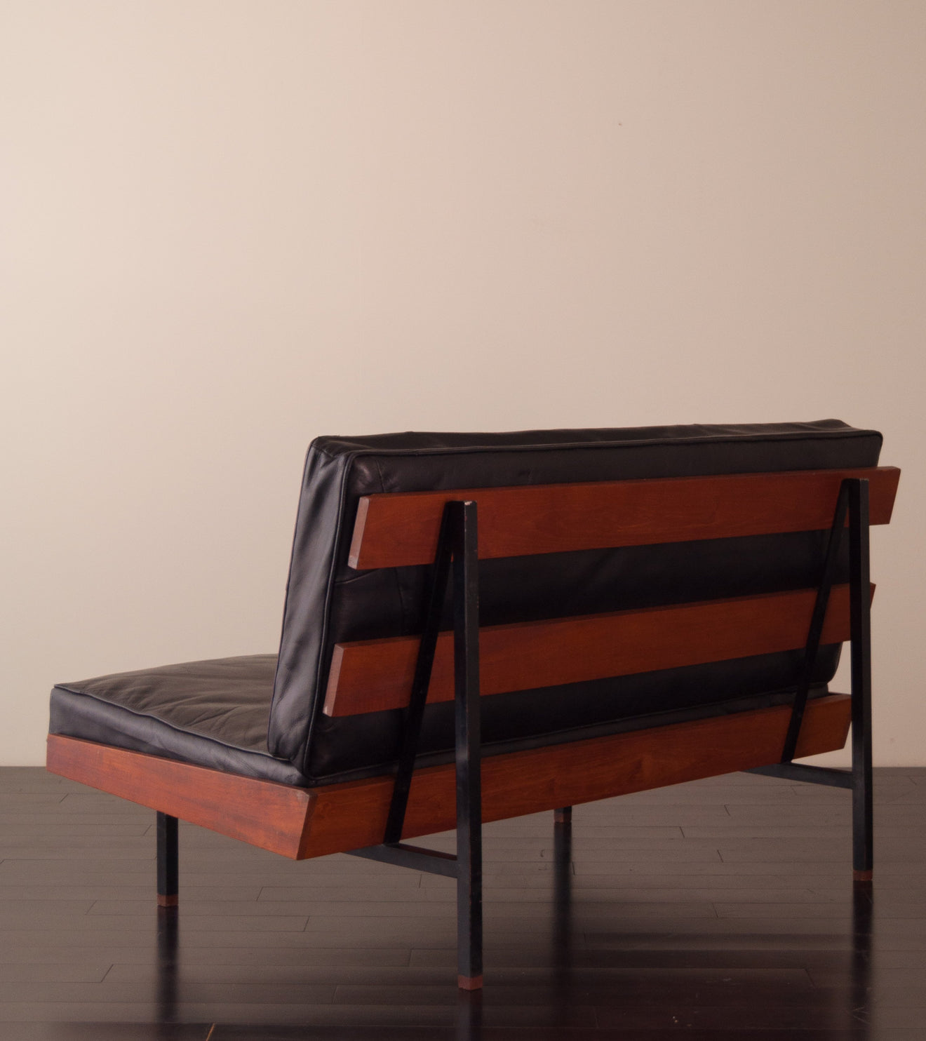 Finnish Leather Loveseat