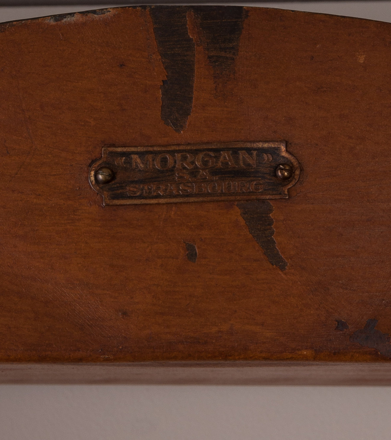 Faux Bois Painted Steel Bookcase
