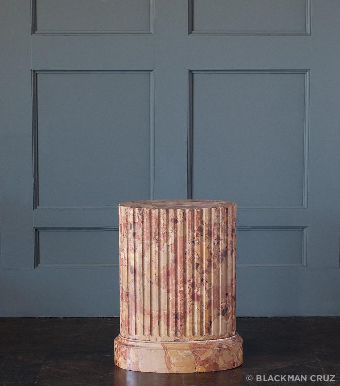 Fluted Pedestal