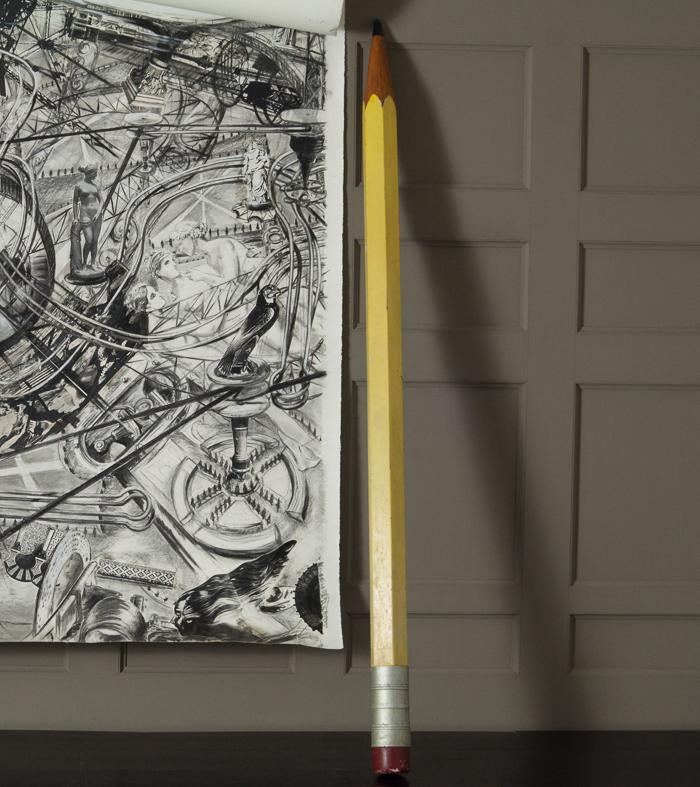 Large Folk Art Pencil