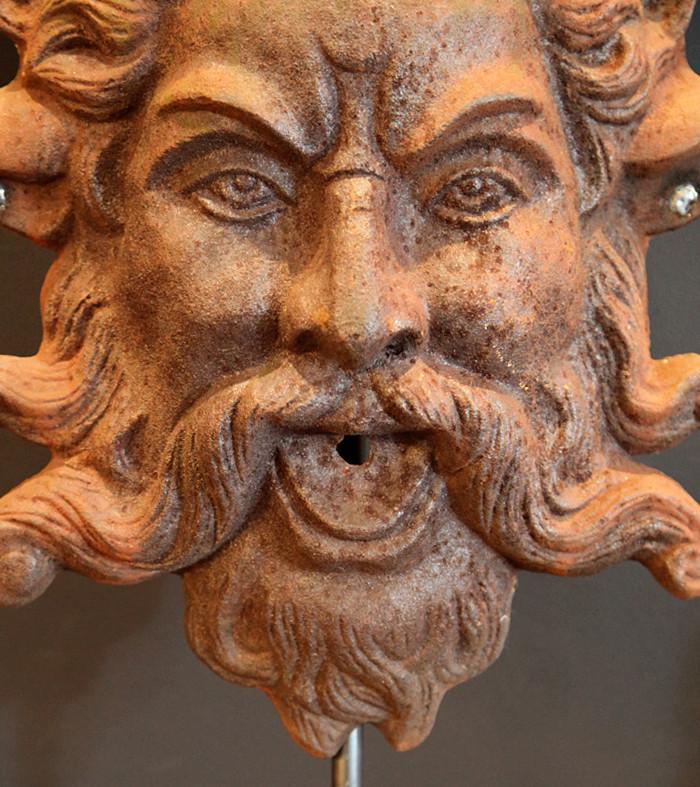 Continental Fountain Mask of Mythological Face