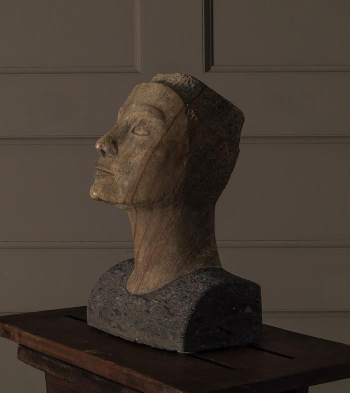 Frederico Cantu Garza (1907-1989) Carved Bust