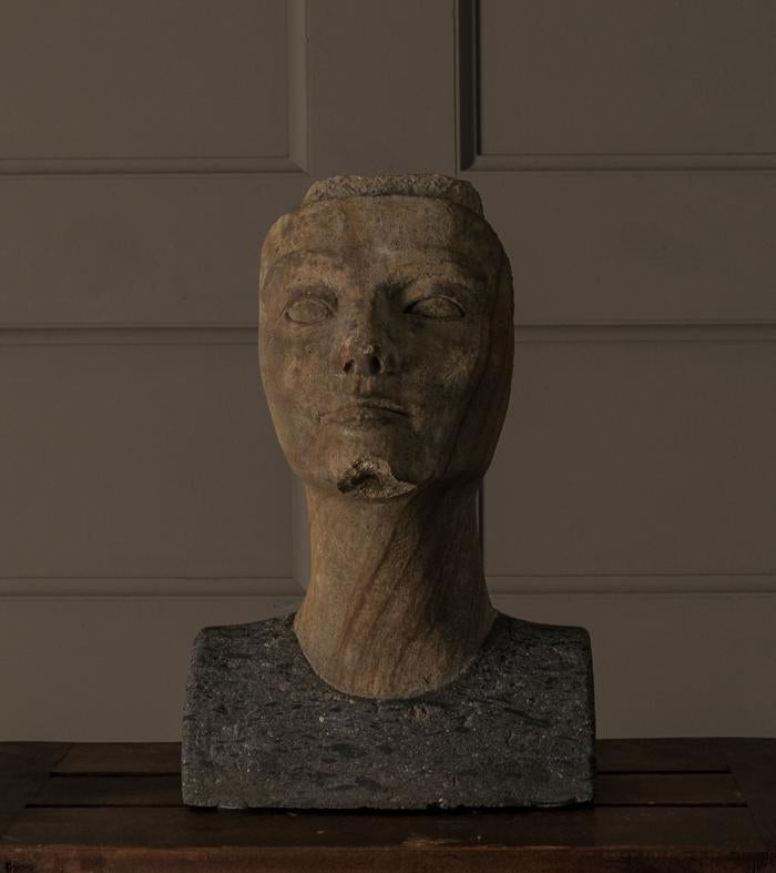 Frederico Cantu Garza (1907-1989) Carved Bust