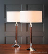 Pair of Frozen In Motion Table Lamps by Gianni Vallino