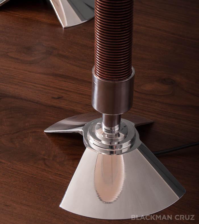 Pair of Frozen In Motion Table Lamps by Gianni Vallino