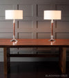 Pair of Frozen In Motion Table Lamps by Gianni Vallino