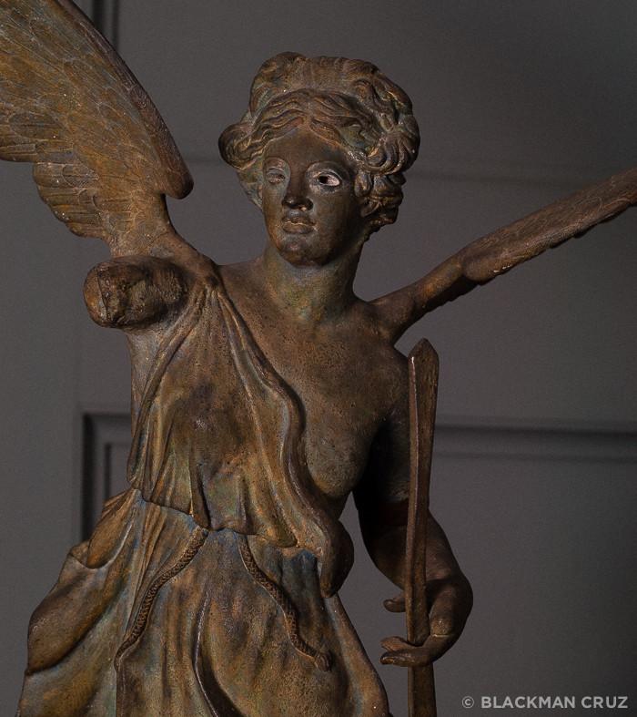 Grand Tour Winged Victory Figure of Nike