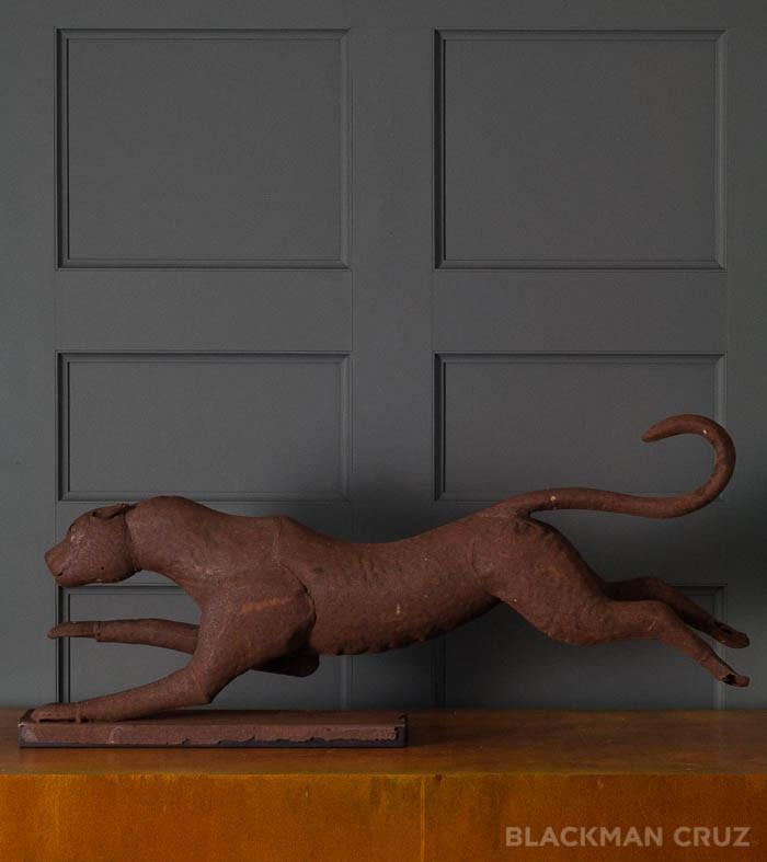 Hand Forged Steel Jaguar