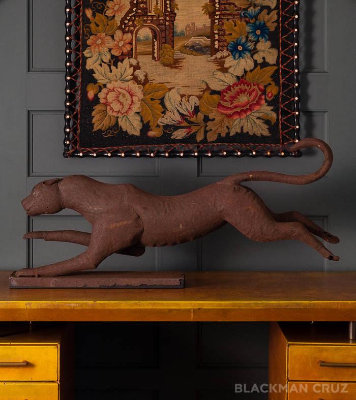 Hand Forged Steel Jaguar