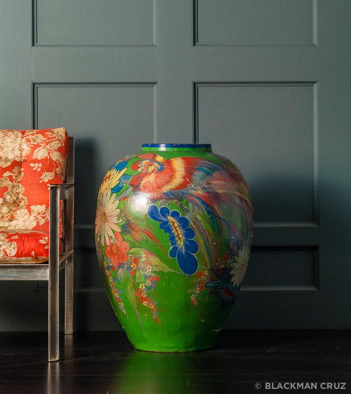 Hand Painted Ceramic Vase