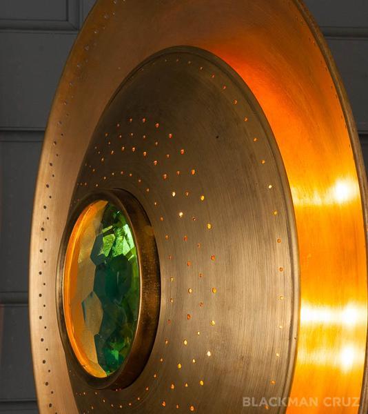 Iris Table Lamp by Jane Hallworth