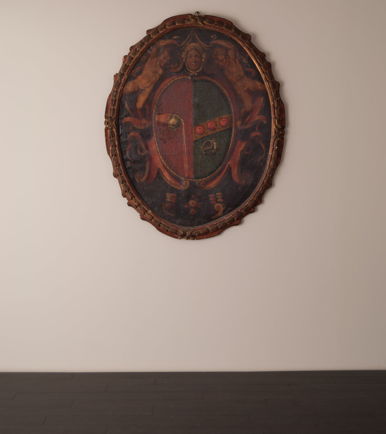 Italian Family Crest Painting