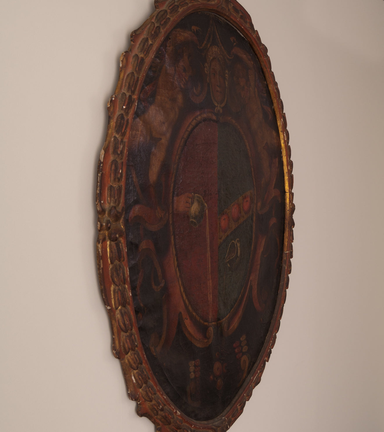 Italian Family Crest Painting