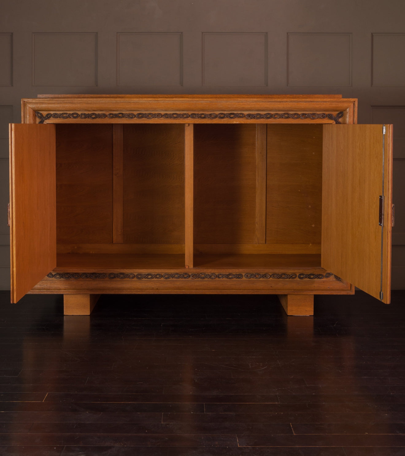 Jacques Adnet Cabinet for the 'Compagnie des Arts Francais'