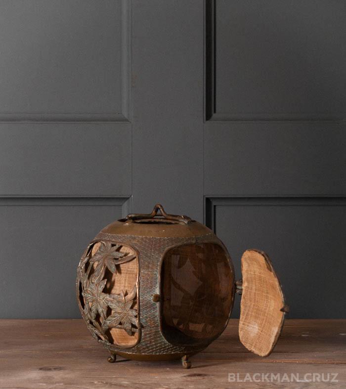 Hanging Lantern with Mesh Interior