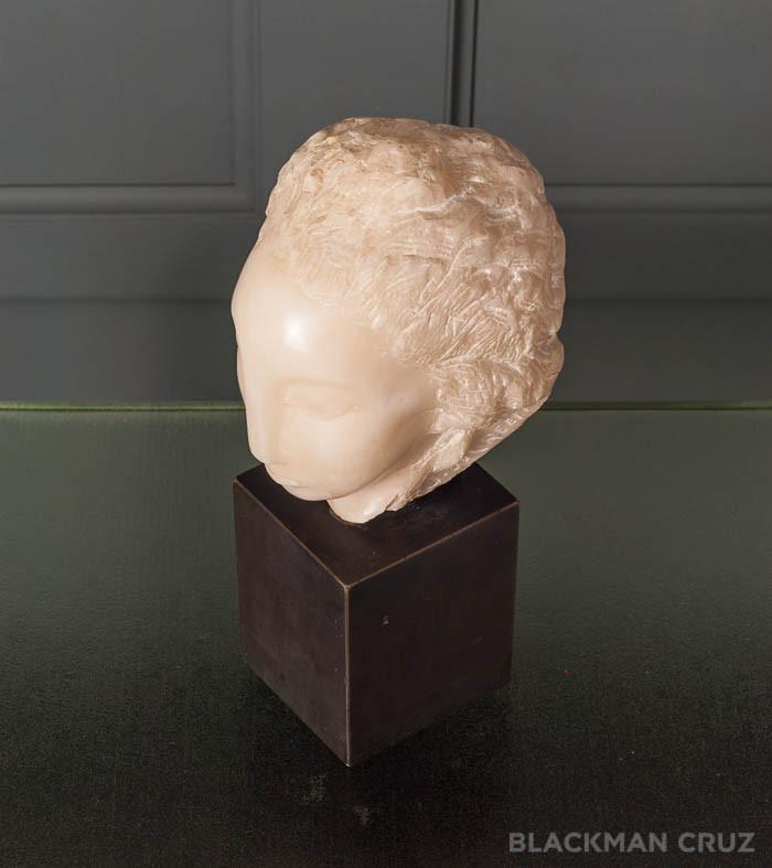 Jose De Creeft Alabaster Head